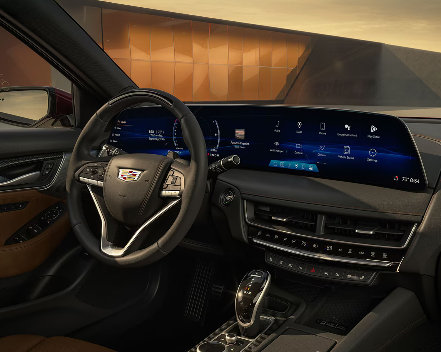 Cadillac CT5 dashboard interior