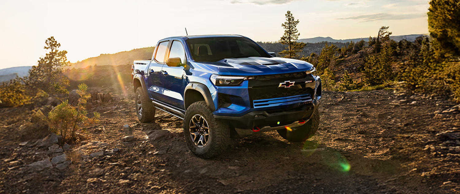 New Chevy Colorado offroading