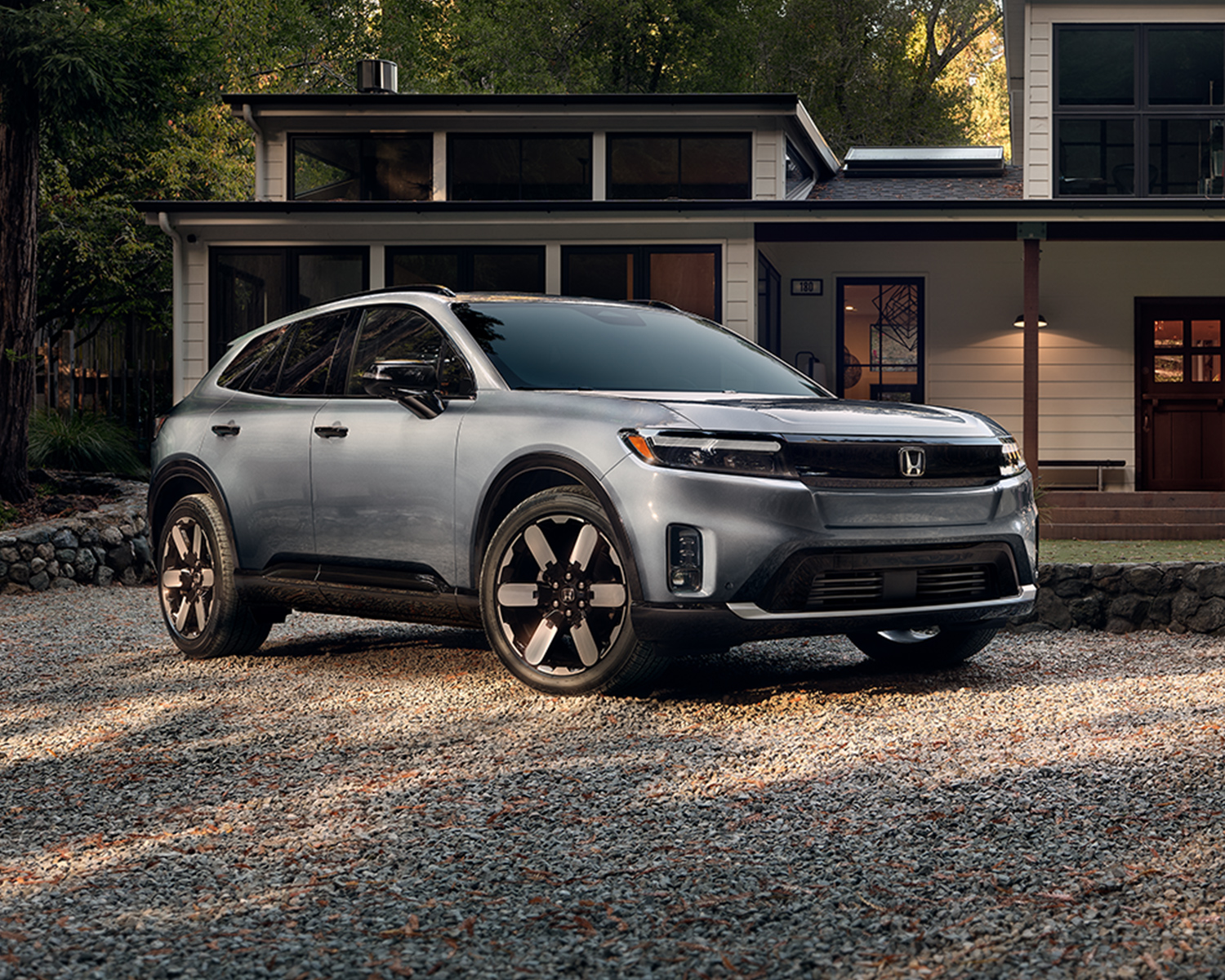 2026 Honda Prologue parked outside a residential home