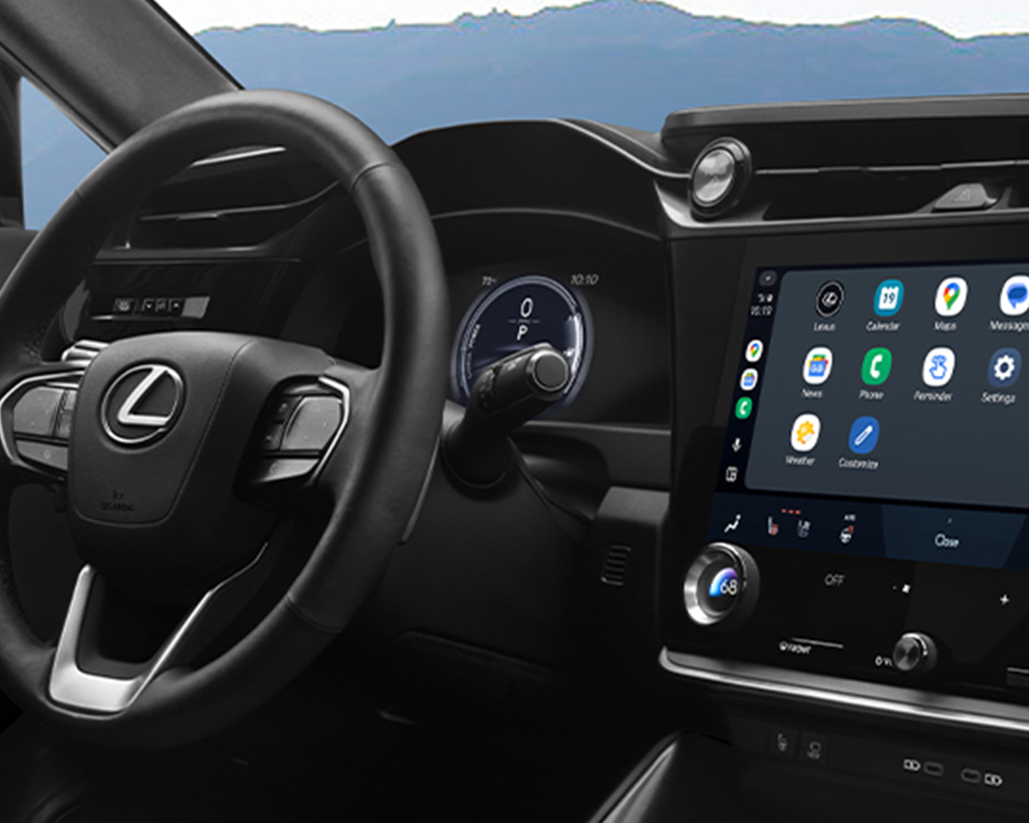 2026 Lexus RZ interior dashboard