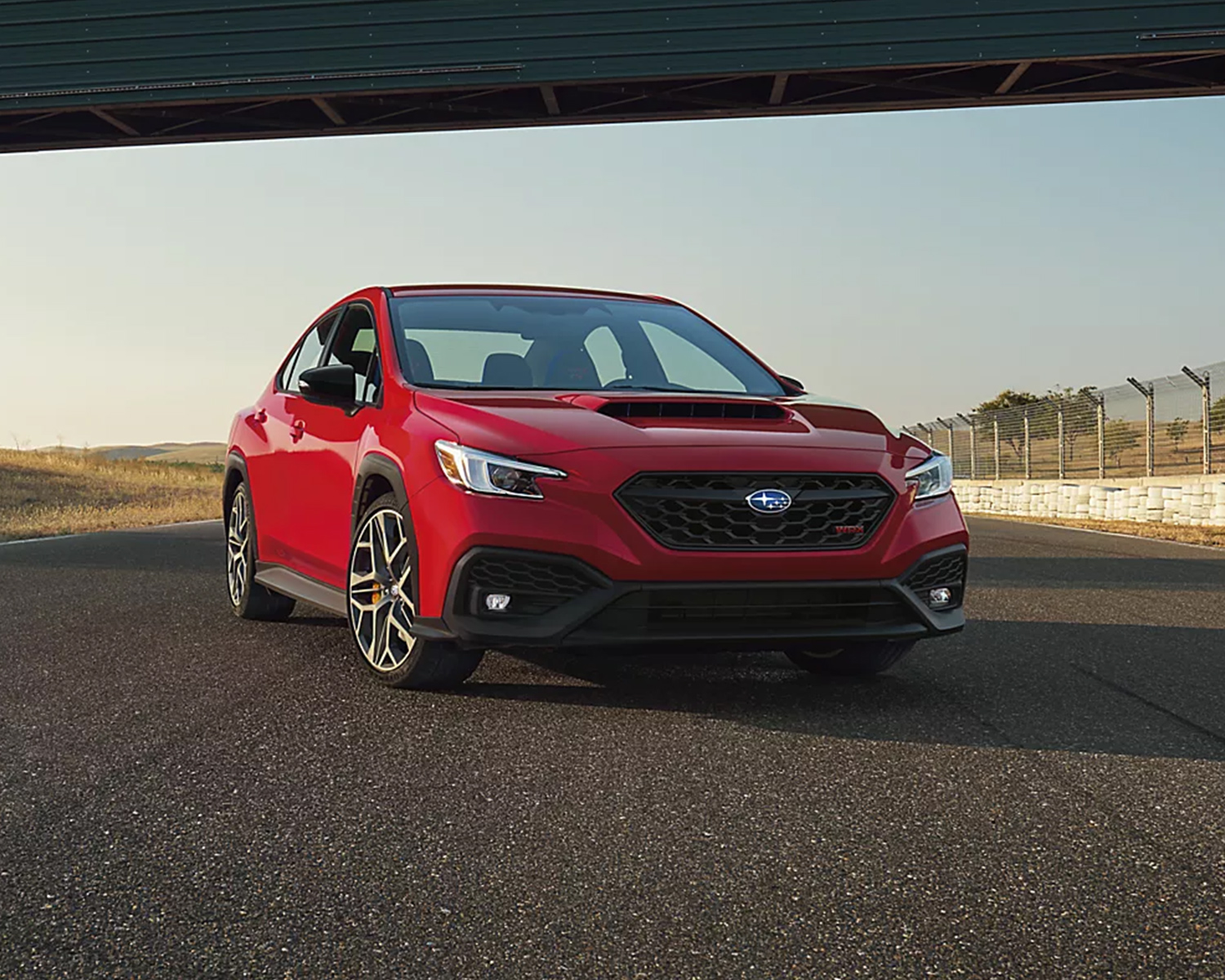 Lifestyle shot of a 2026 Subaru WRX