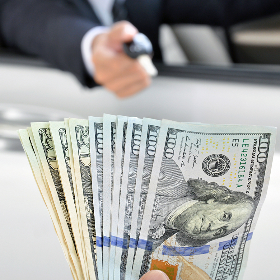 Cash for car keys